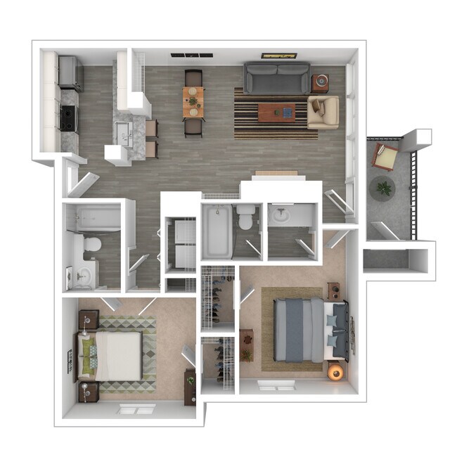 The Durand floor plan